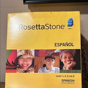 ROSETTA STONE ESPANOL LEARNING KIT-LIKE NEW
